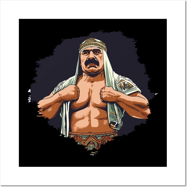 Iron Sheik  Camel Clutch Wall Art by Pixy Official